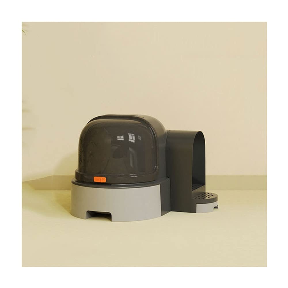Enclosed Cat Litter Box with Odor Control - Large Drawer-Style Litter Box for Cats, Splash-Proof & Deodorizing Design, Clamshell Toilet for Multiple Cats (Color A) - Perfect for Small Spaces & Odor-Sensitive Homes