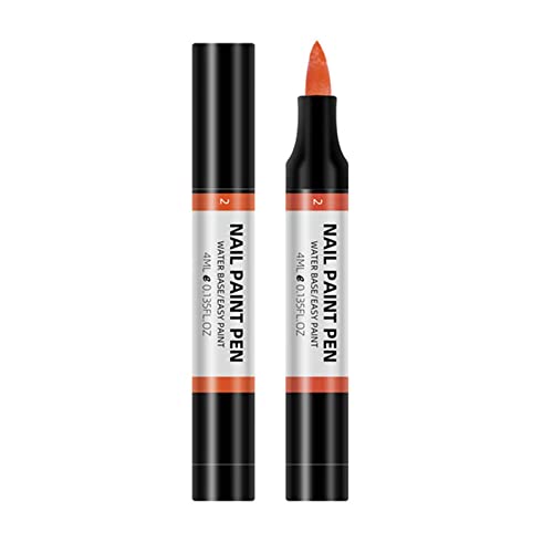3D Acrylic Nail Paint Pens - Flower Nail Art Water Polish Pencils for Manicure (4ml Tasteless) | DIY Nail Design, Salon & Home Use