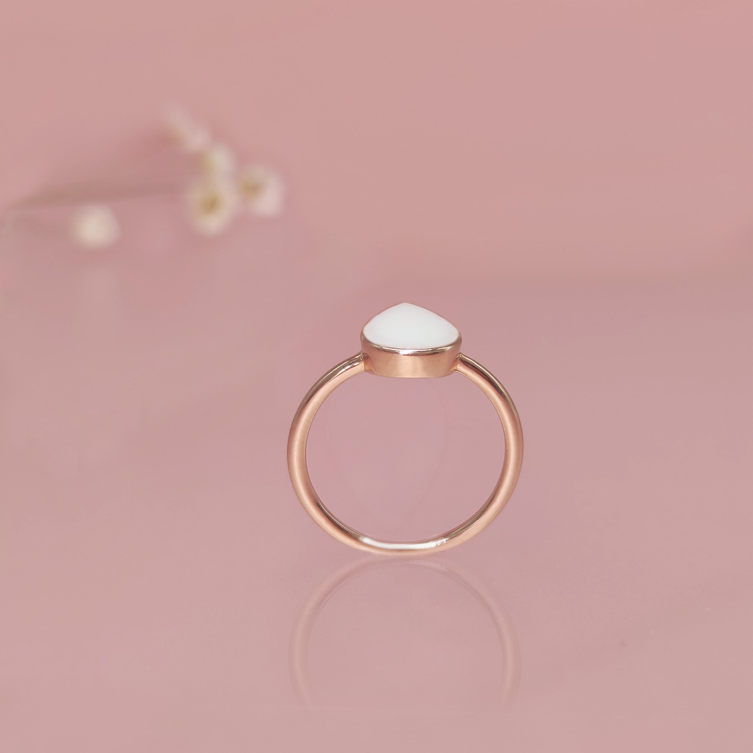 Milky Drop Breast Milk Ring - Keepsake Jewelry for Nursing Moms - Perfect for Breastfeeding Memory, New Mom Gift & Postpartum Jewelry - Ideal for Mother's Day, Baby Shower & Nursing Appreciation