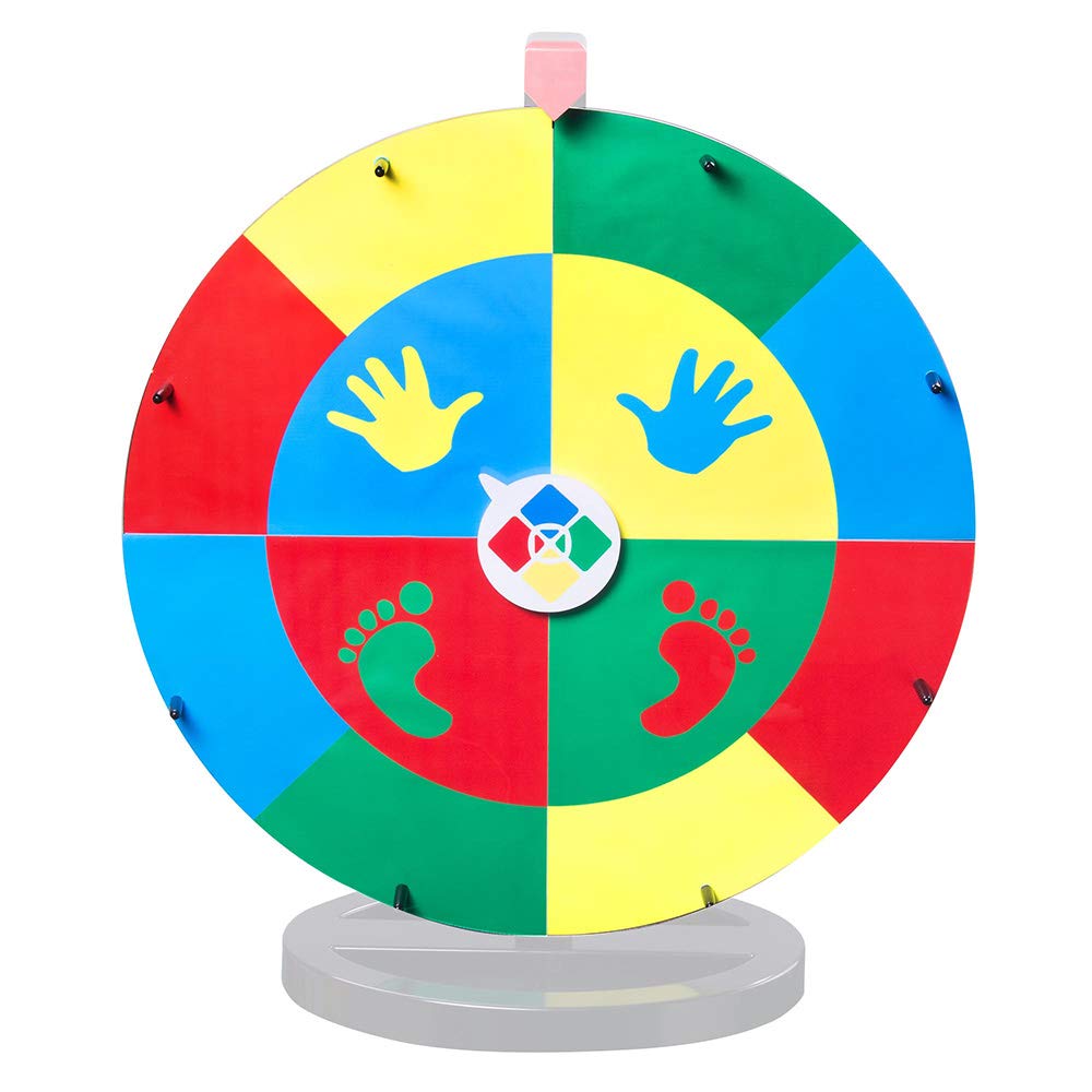24 Inch WinSpin Prize Wheel Replacement Template - Spinner Game for Home, Events, Parties & Group Activities | Perfect for Game Nights, Classroom Rewards & Carnival Giveaways
