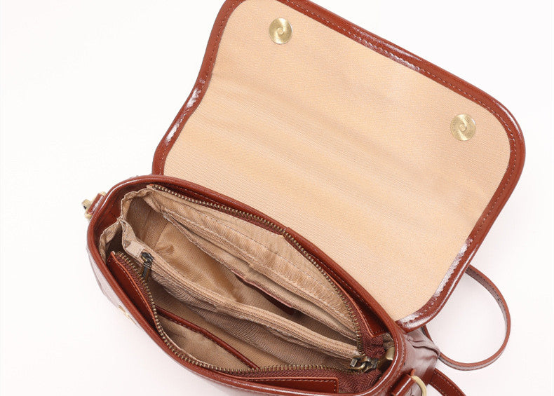 Stylish Women's Leather Crossbody Bag - Fashionable Shoulder Purse for Everyday Use, Travel & Work | Durable & Lightweight Handbag for Women