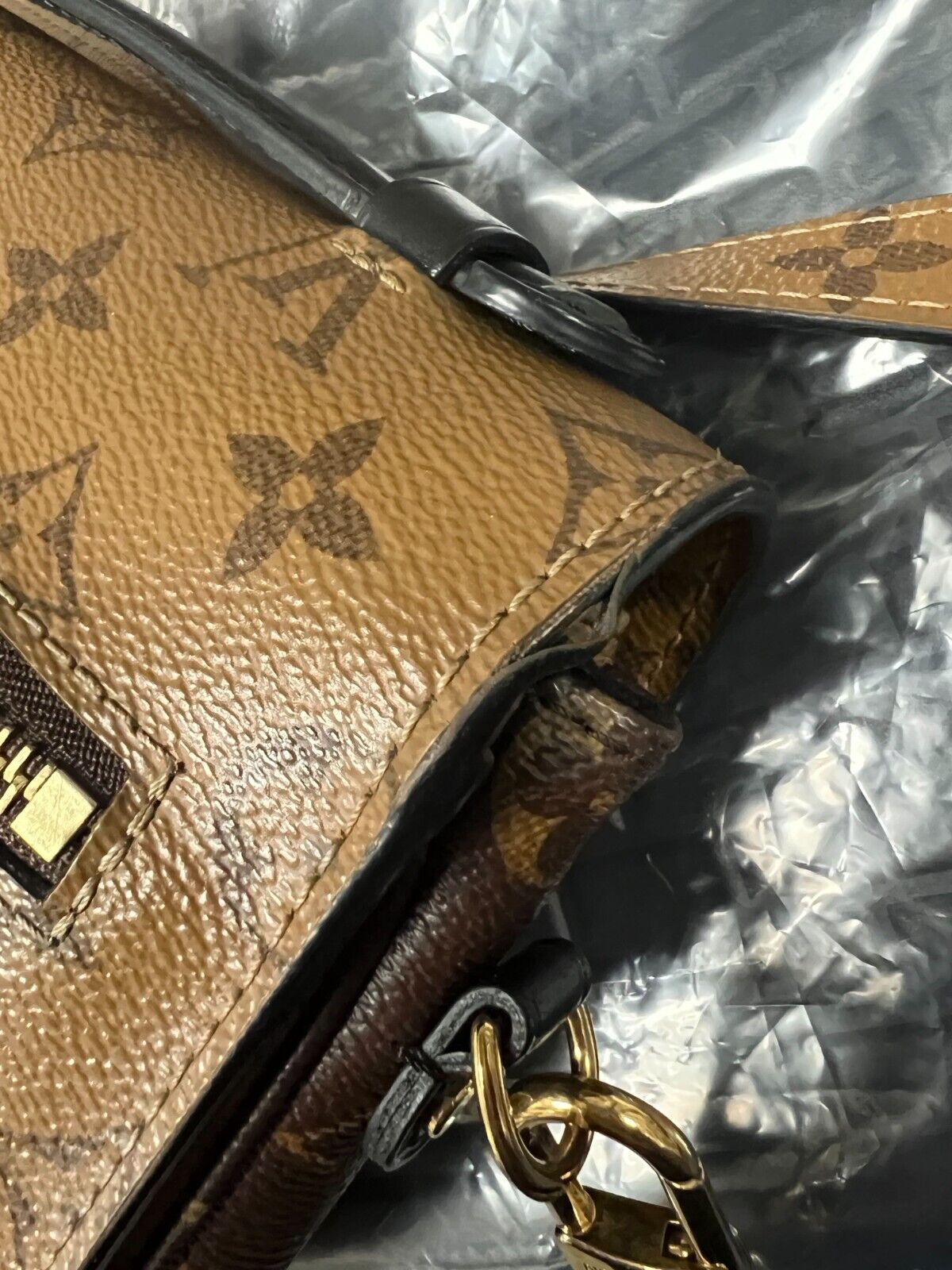 Louis Vuitton Monogram Reverse Pochette Metis Crossbody Bag 2019 Brown - Luxury Designer Handbag for Women, Perfect for Work, Travel & Everyday Use