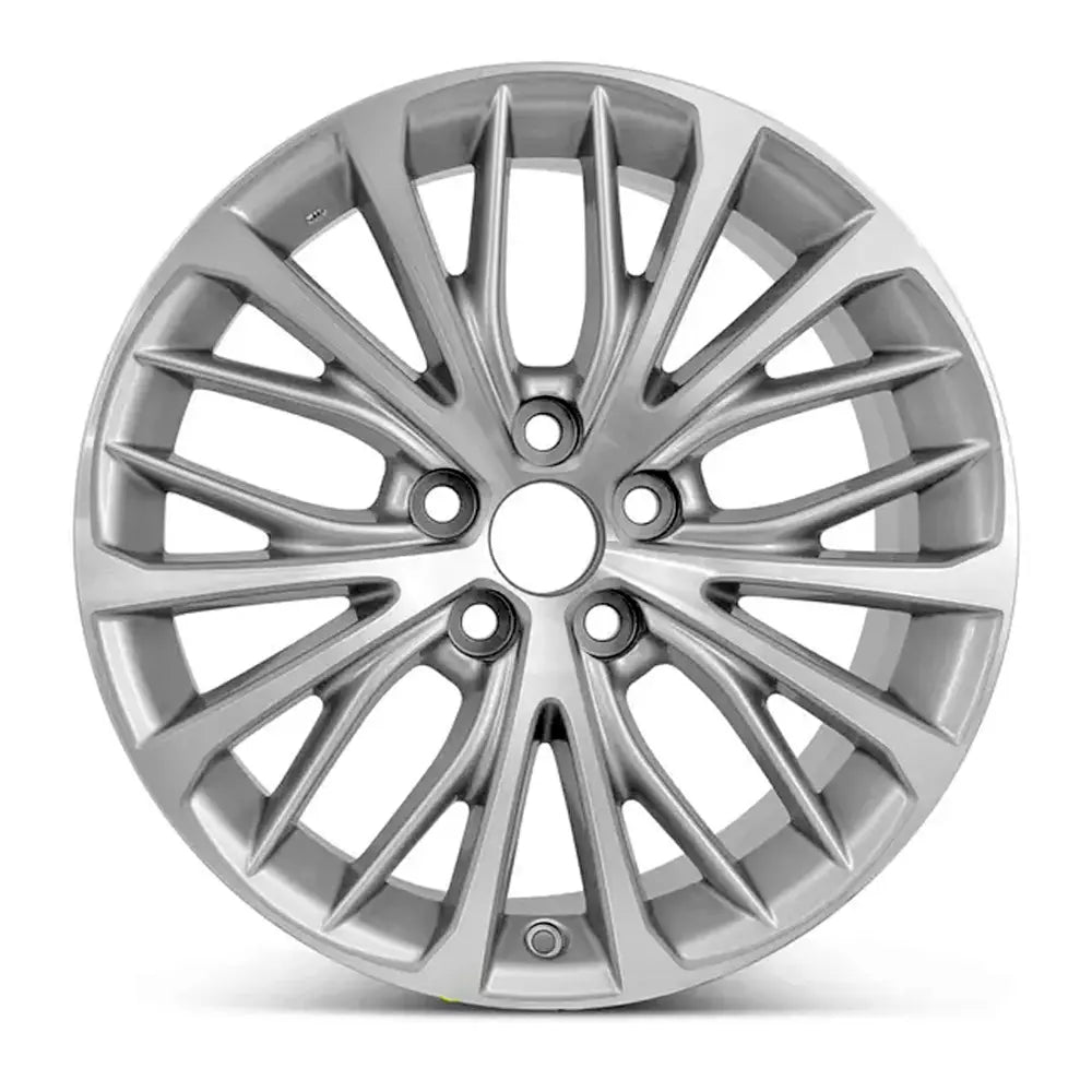 18 Inch Toyota Camry Wheel Replacement - Machined Silver Replica Rim 75221 A 4261106F80 | Perfect for Car Upgrades, Custom Builds & Vehicle Restoration Projects