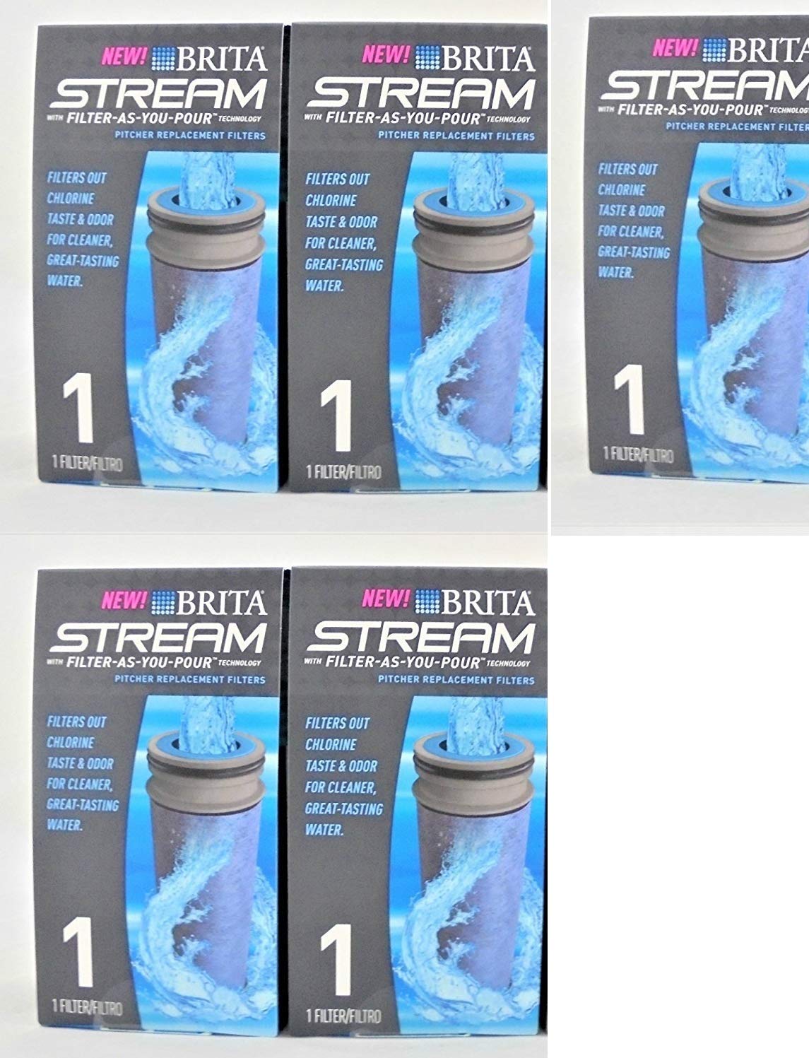 Premium 40-Gallon Water Pitcher Filter - BPA-Free, Long-Lasting Filtration for Clean & Safe Drinking Water - Perfect for Home, Office, or Outdoor Use