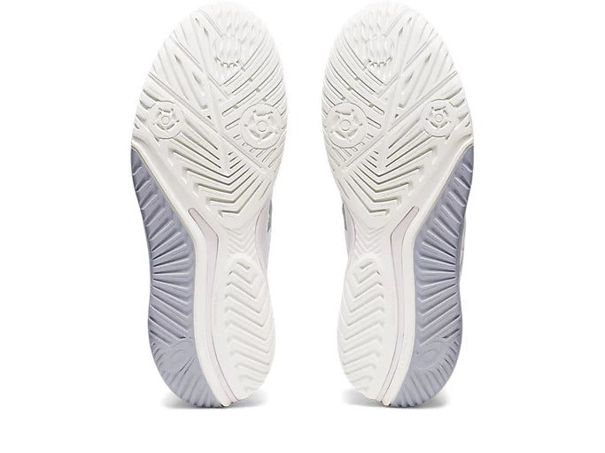 ASICS Women's Gel Resolution 9 Tennis Shoes - White/Silver - Lightweight Stability Court Sneakers for Women - Perfect for Tennis, Pickleball & Casual Wear