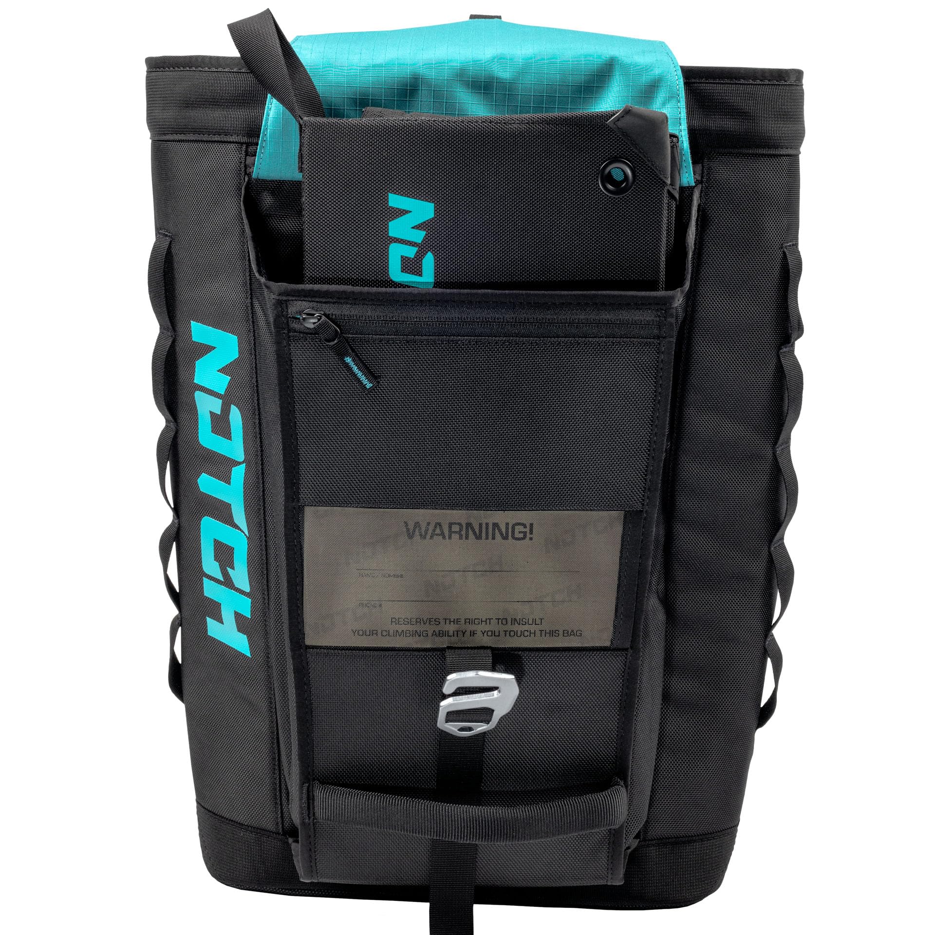 **Notch Approach Rope Gear Bag - 50L Capacity, Durable Climbing Backpack for Rock Climbing & Outdoor Adventures - Perfect for Gear Storage & Hiking (Black, Model 99754)**