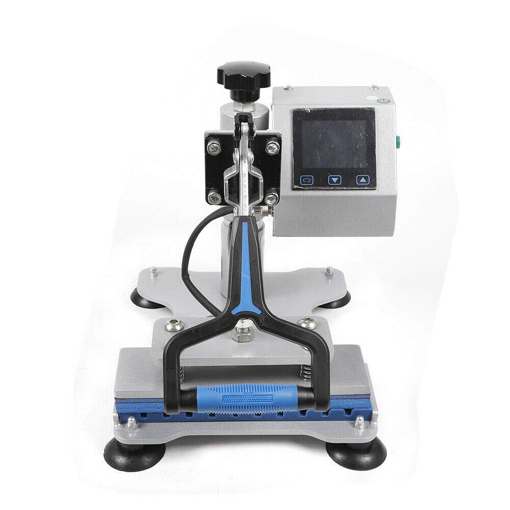 10-Slot LCD Display Ballpoint Pen Heat Transfer Machine for Plastic & Ballpoint Pens - Perfect for Custom Pen Printing & Small Business Branding