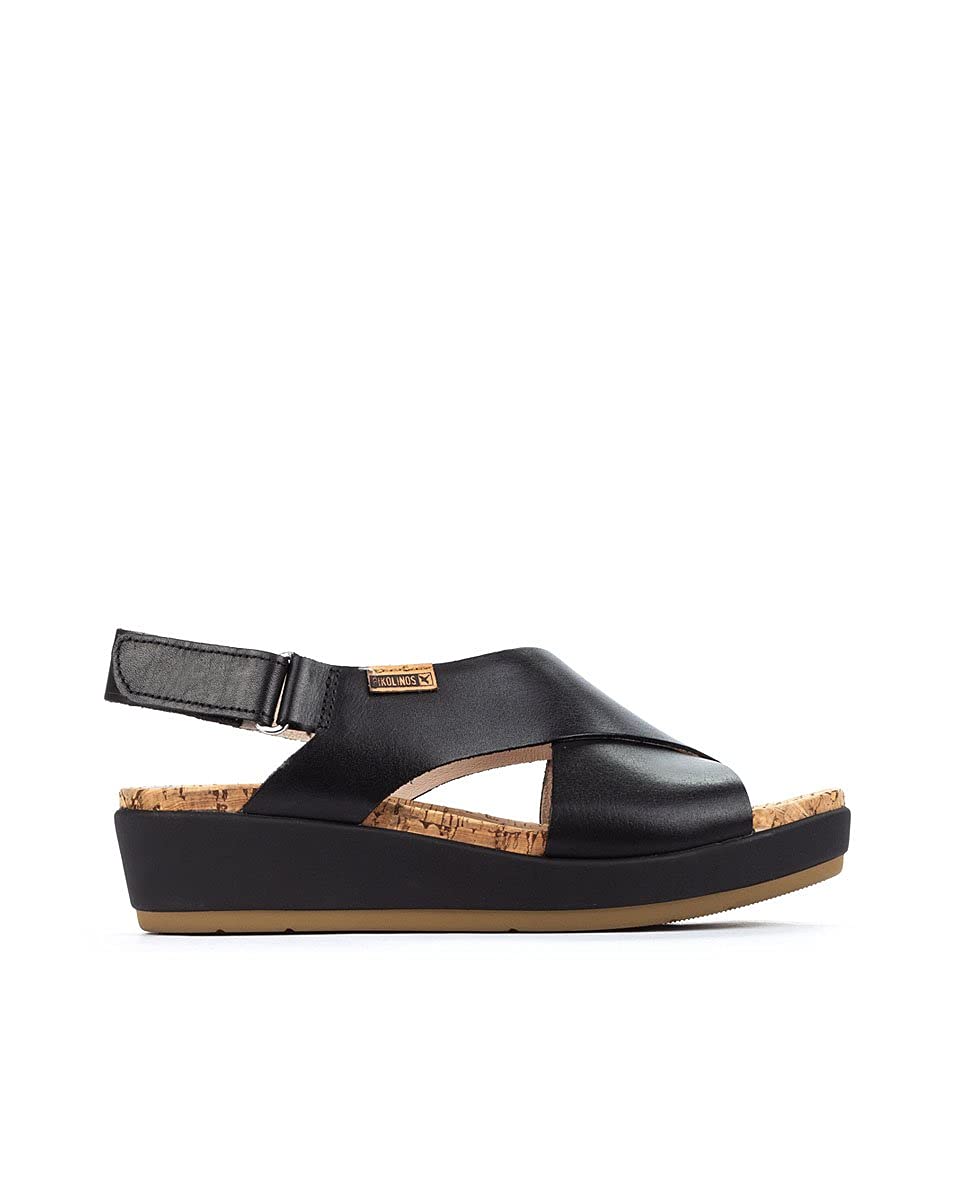 Pikolinos Women's Comfortable Wedge Sandals - Breathable & Lightweight Summer Shoes for Beach, Walking, and Casual Outfits