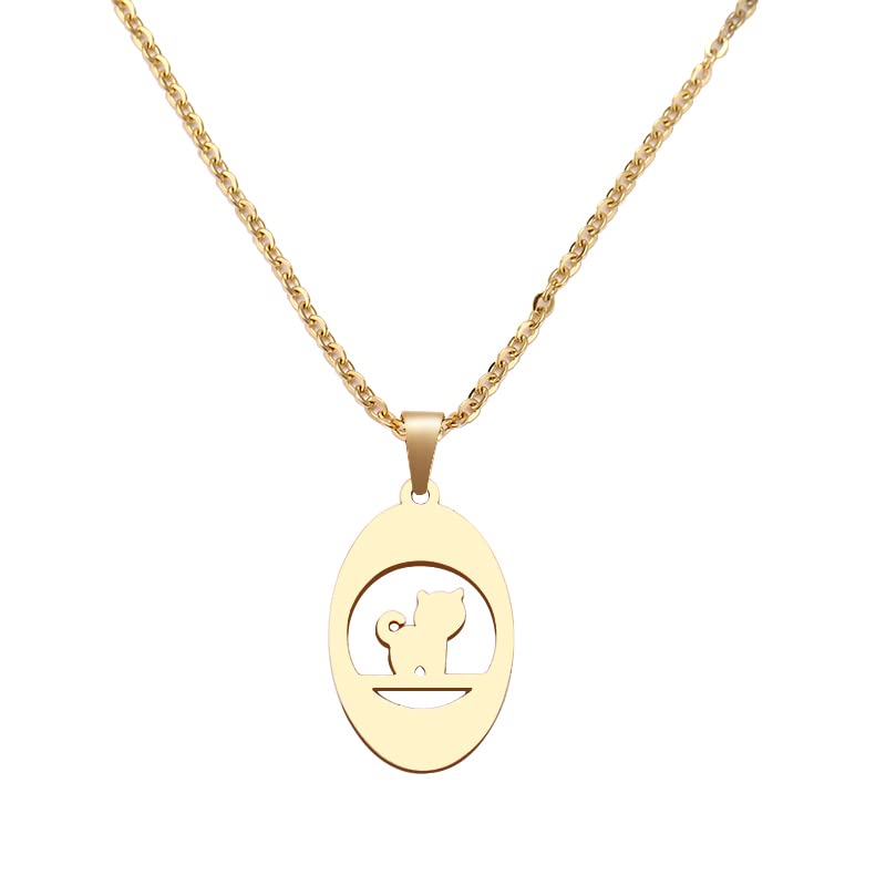 Stylish Cat Moon Necklace for Women & Teen Girls - Elegant Cat Jewelry Pendant, Perfect Gift for Birthday, Christmas & Valentine's Day - Ideal for Casual Wear, Date Nights & Friendship Celebrations