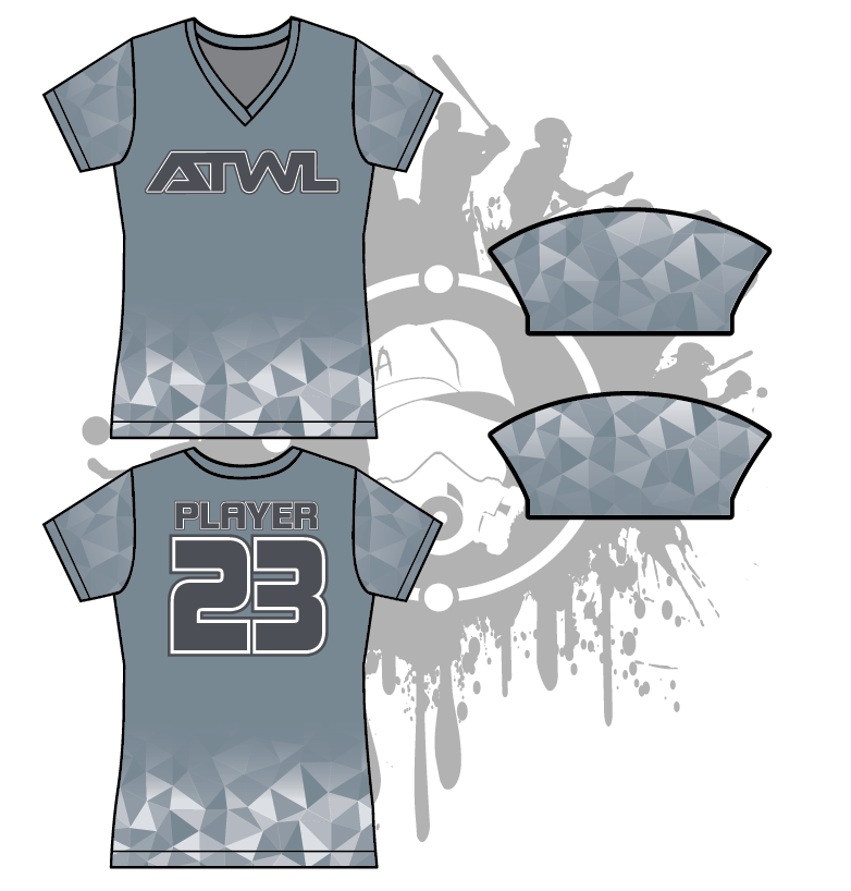 Diamond Cut Women's Full Dye Jersey - Soft & Stylish Baseball Shirt for Women - Perfect for Sports, Casual Wear & Team Uniforms