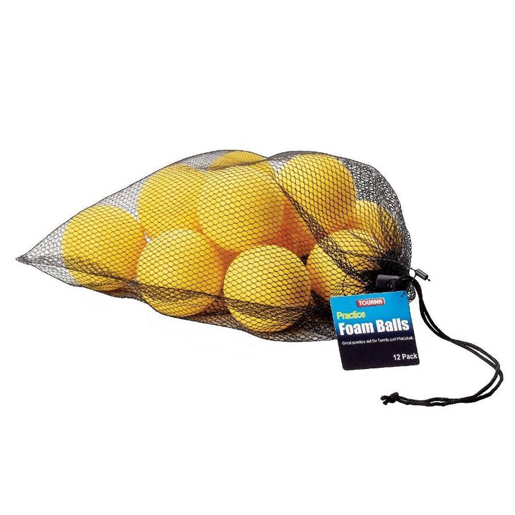 Premium 12-Pack Indoor/Outdoor Pickleball Balls - Durable Foam Construction for Beginners & Pros - Perfect for Backyard, Court & Recreational Play