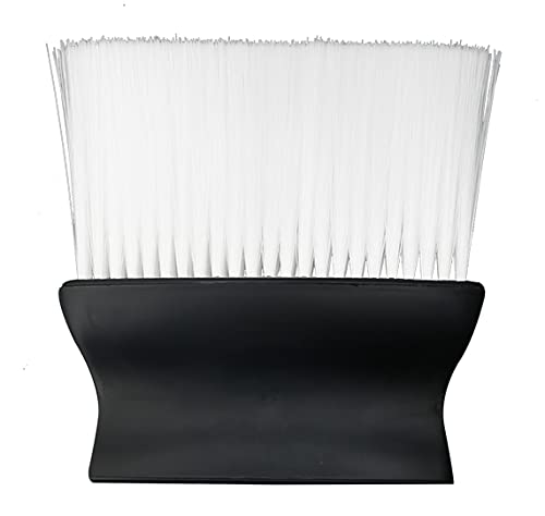 Professional Hair Cutting Face & Neck Duster Brush for Salon & Barber - Soft Bristle Hair Styling Tool for Removing Loose Hair (Multicolor, 1PC) - Perfect for Hairdressers, Home Haircuts & Grooming
