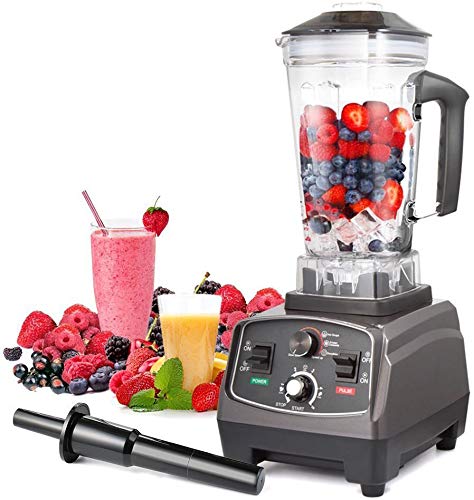 2200W Professional Countertop Blender - High Speed Commercial Smoothie Maker with Timer, 68OZ BPA-Free Tritan Jar & 8 Blades - Perfect for Shakes, Smoothies, Juicing & Food Prep in Restaurants, Gyms & Home Kitchens
