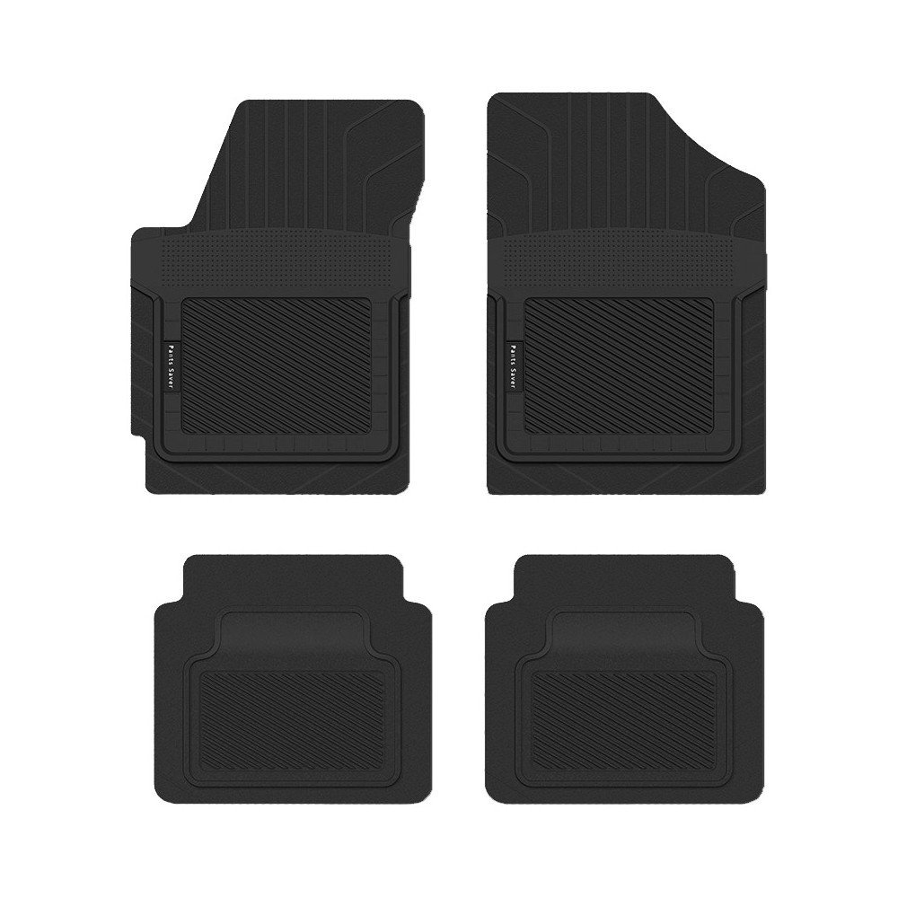 Premium PantsSaver 0718121 Car Floor Mats - Black, All-Weather Protection for Cars, SUVs & Trucks | Perfect for Commuting, Road Trips & Everyday Use
