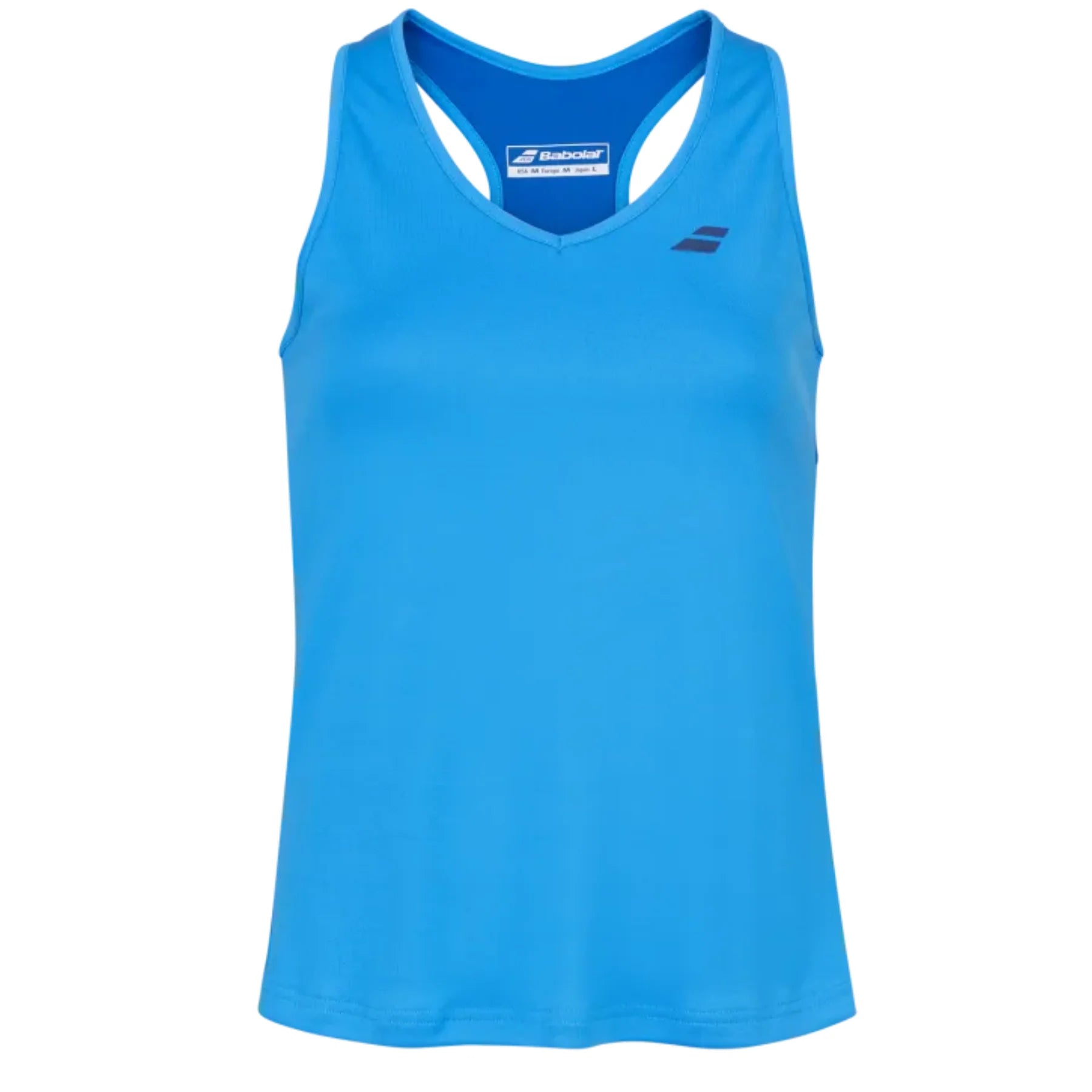 Babolat Play Tank Girls Tennis Top - Blue Aster - Perfect for Junior Tennis Matches & Training