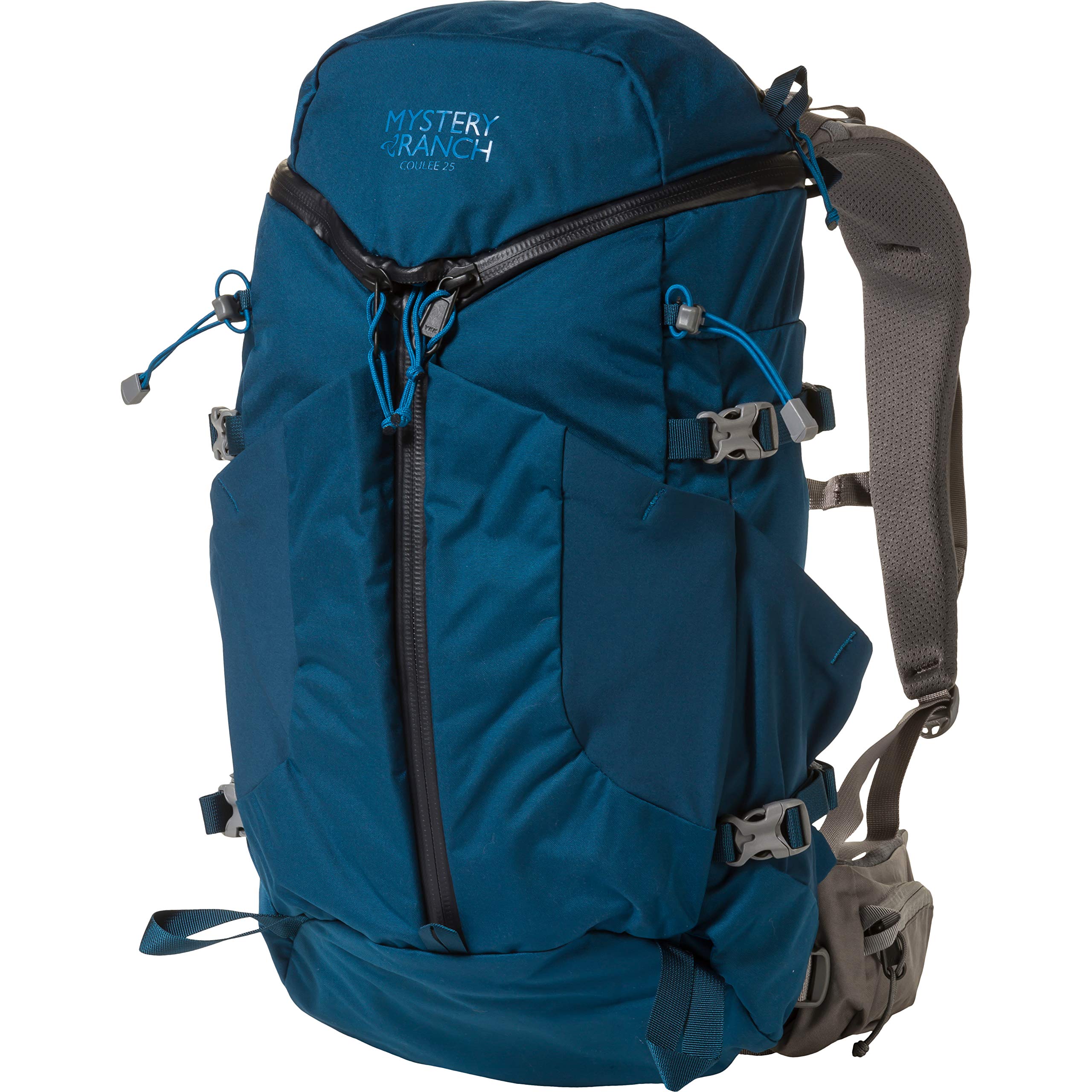 Mystery Ranch Coulee 25L Backpack - Lightweight Hiking Daypack with Built-in Hydration Sleeve, Durable Outdoor Gear for Camping & Travel (Del Mar, L/XL)