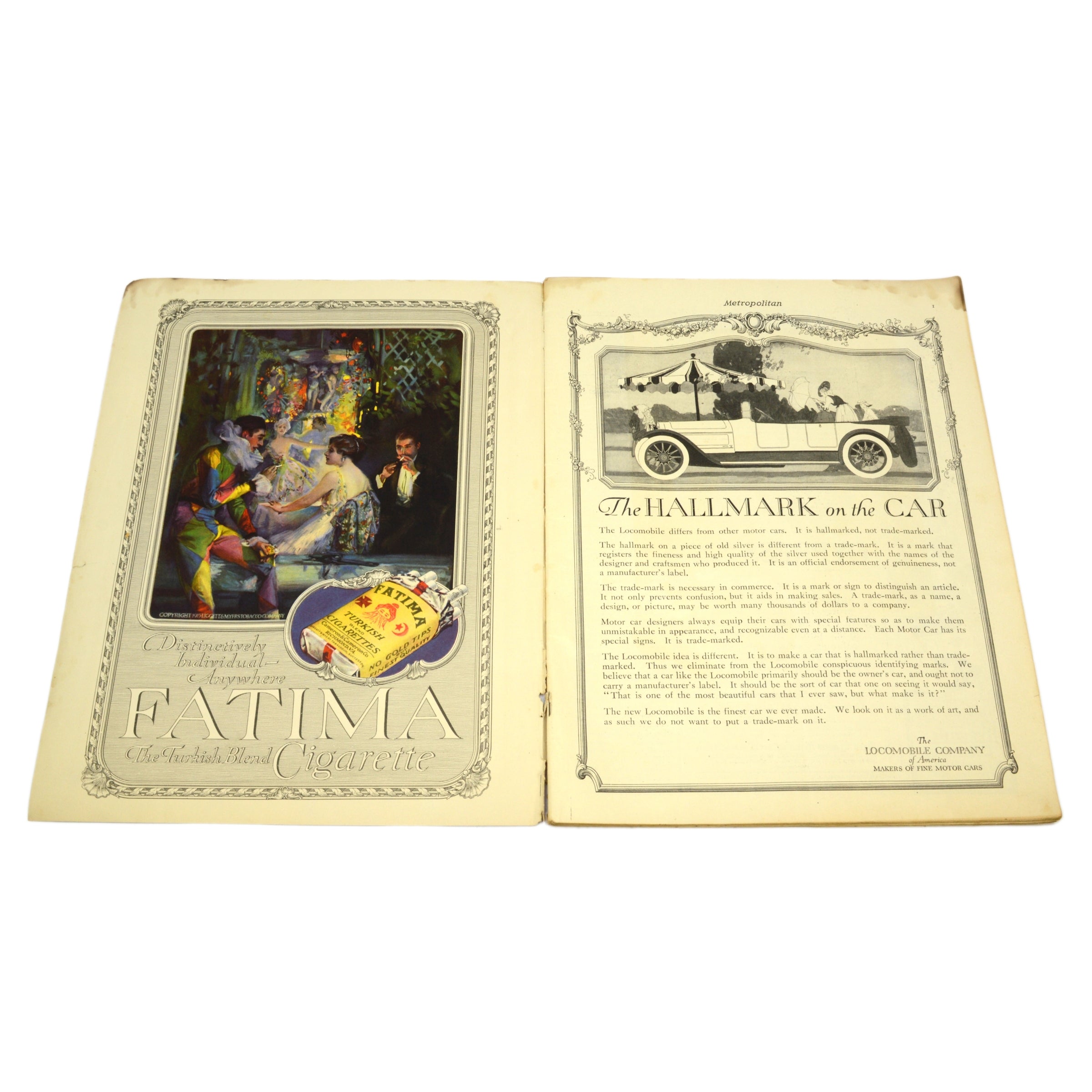Antique METROPOLITAN July 1915 Magazine with Nude Kay Laurell as Liberty Cover - Rare Vintage Collectible for History Buffs & Art Deco Enthusiasts