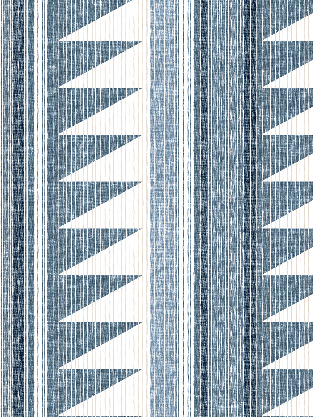 Nathan Turner Edwin Stripe Blue Wallpaper - Premium Peel & Stick Removable Wallpaper for Living Room, Bedroom & Nursery Decor