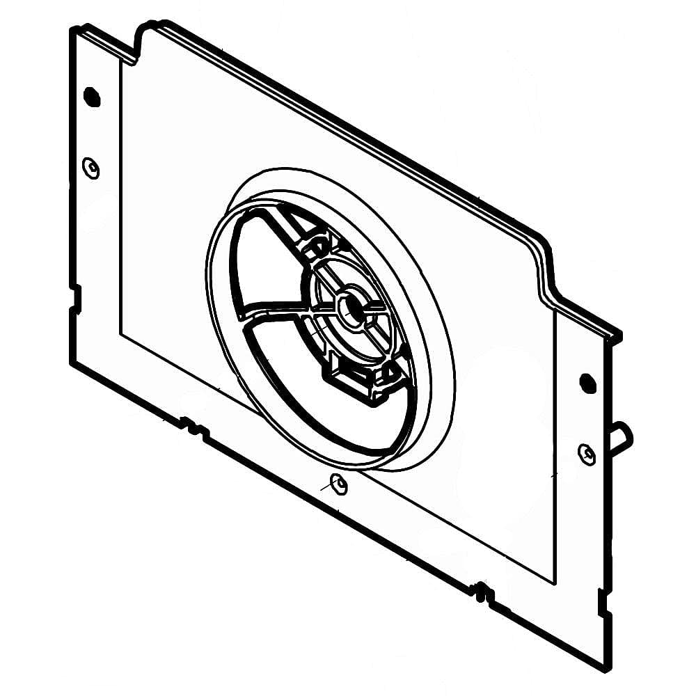Frigidaire 241860601 Evaporator Fan Shroud Replacement Part - Compatible with Refrigerators & Freezers for Efficient Cooling Performance
