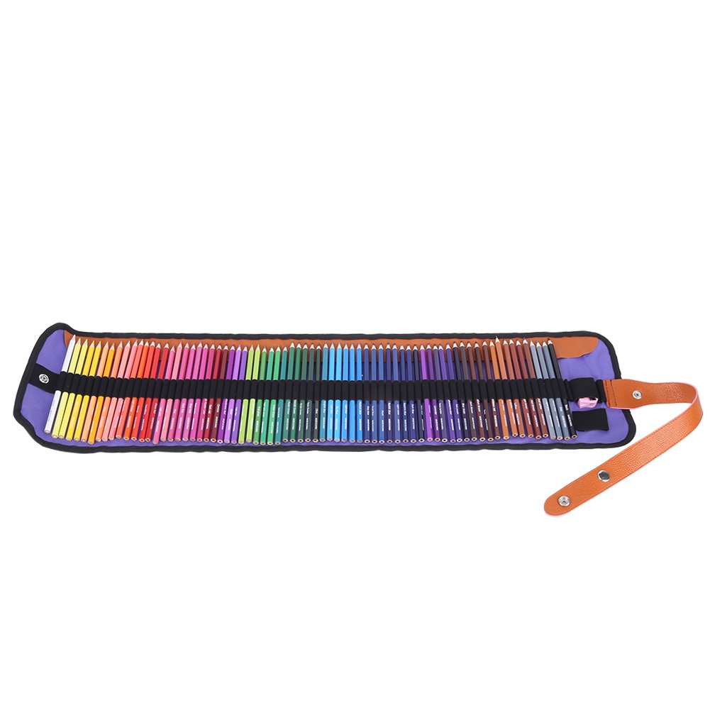 72 Colored Pencils Set with Case & Sharpener - Premium Art Drawing Sketching Kit for Students & Artists - Perfect for School Projects, Adult Coloring Books & Professional Artwork
