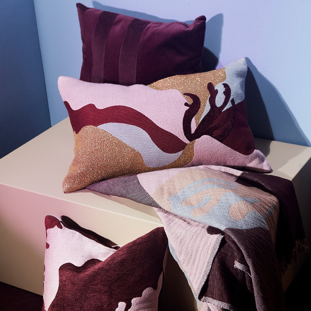 AYTM Flores Cushion - Stylish Decorative Throw Pillow for Sofa, Bed & Home Decor - Perfect for Living Room, Bedroom & Lounge Comfort