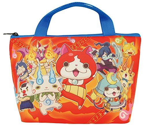 Yo-Kai Watch Insulated Lunch Box Tote Bag for Kids - Bento Box Carrier for School, Picnic & Travel | Cute Anime Character Design