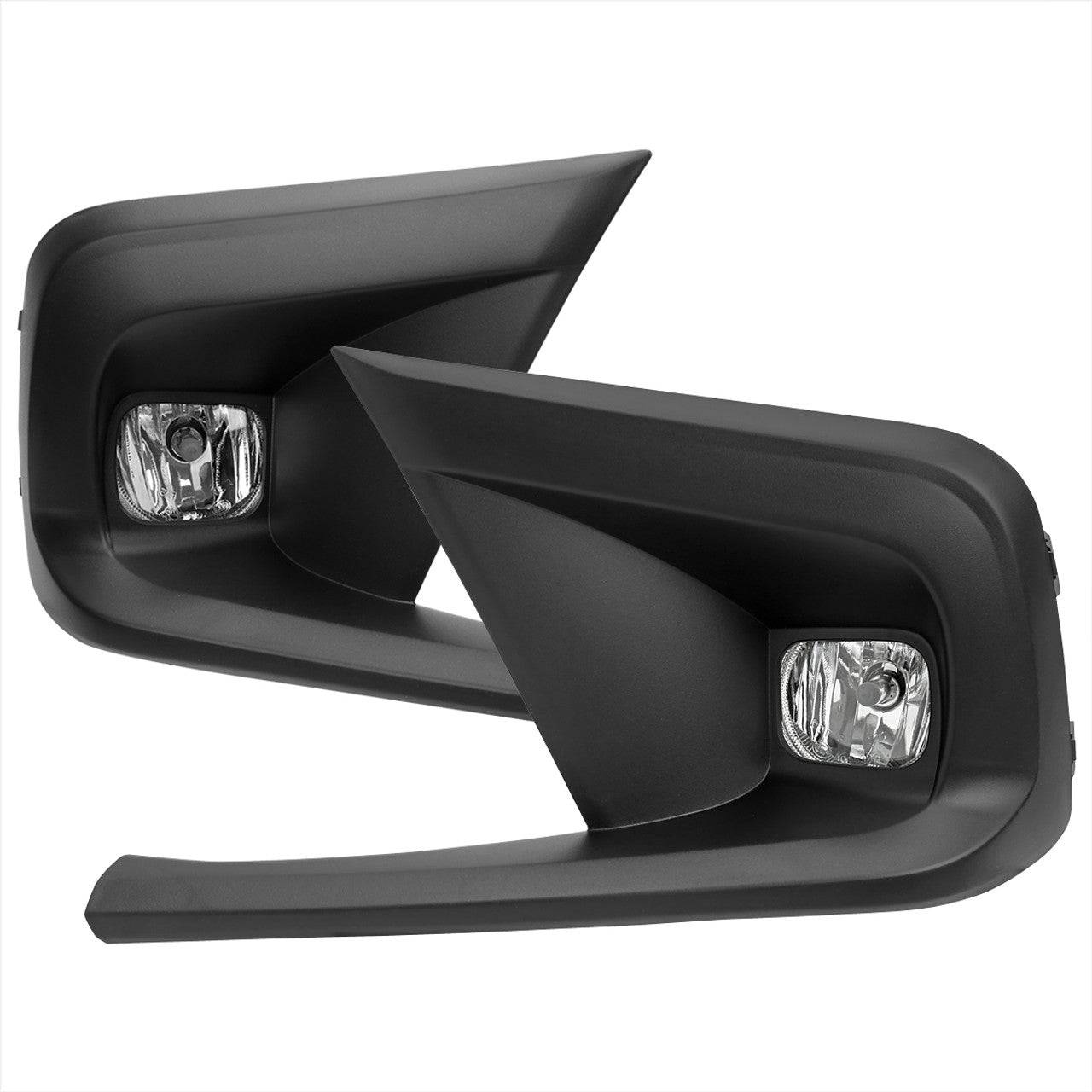 2022-2025 Honda Civic Sedan & Hatchback H8 Bumper Fog Lights Kit - Chrome Housing with Clear Lens - Upgrade Your Night Driving Visibility for Safer Commutes