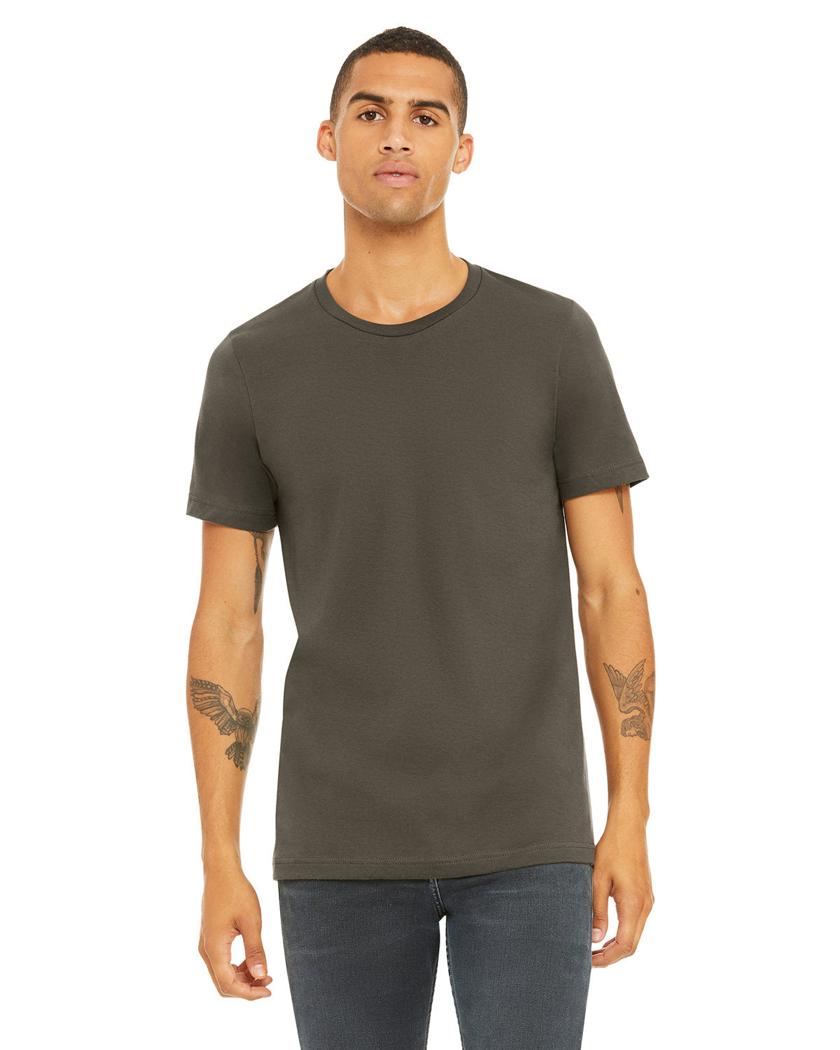 Bella + Canvas 3001C Unisex Jersey Short Sleeve T-Shirt - Soft Cotton Tee for Men & Women - Perfect for Casual Wear, Screen Printing, and Everyday Outfits