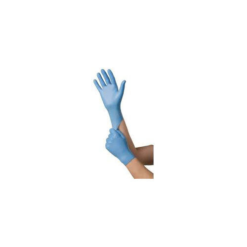 Ambitex NLG400 Blue Nitrile Exam Gloves - Large (100 Gloves/50 Pairs) - Powder-Free, Latex-Free, Disposable Medical Gloves for Healthcare, Food Service & Cleaning