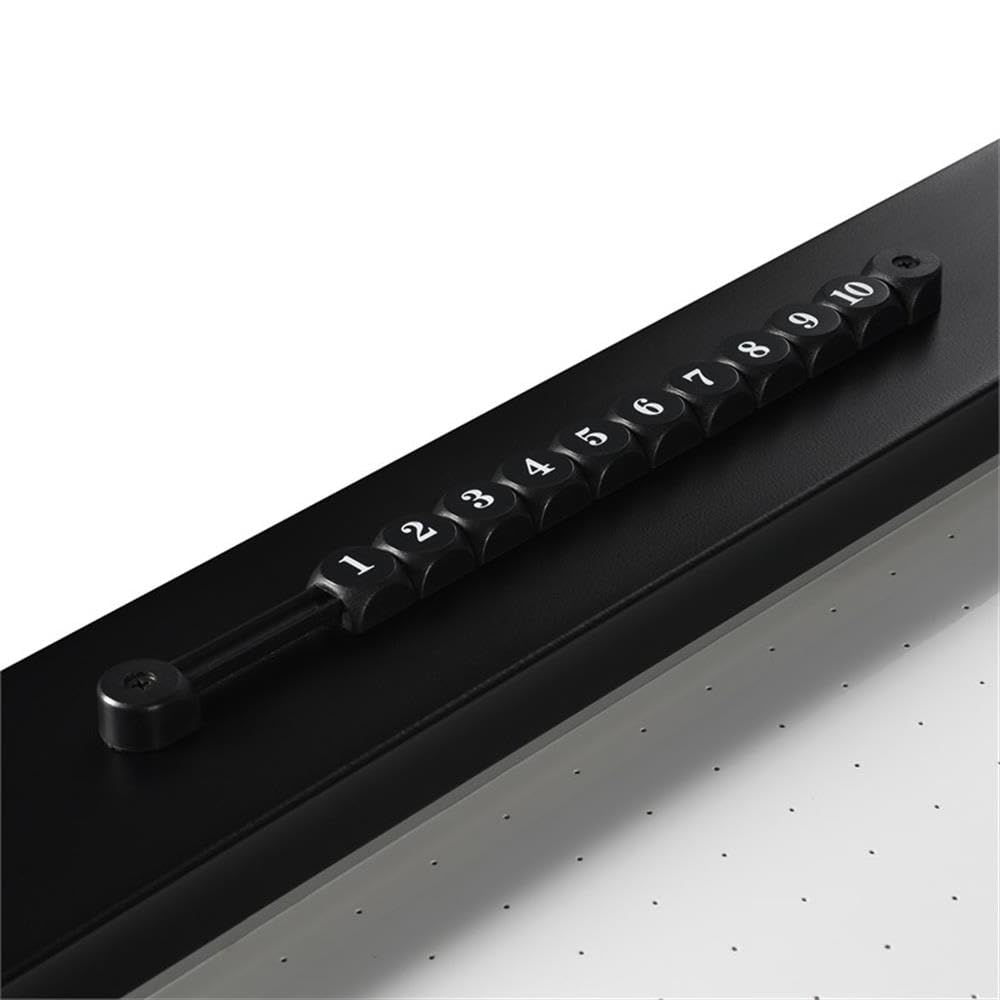 Picket House Furnishings Westbrook Black Air Hockey Table - Perfect for Game Rooms, Basements & Family Entertainment