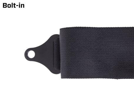 PRP SB5.3 Black 5-Point Safety Harness with 3-Inch Wide Belts - Heavy Duty Racing Harness for Off-Road, Rally, and Motorsports Vehicles