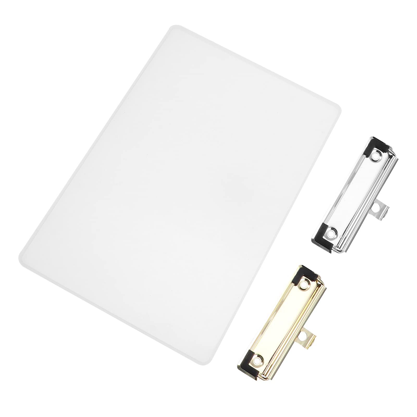 ARTIBETTER Silicone Molds for Resin - Vertical File Folder & Geode Agate Epoxy Tray Molds with 2 Metal Accessories - DIY Clipboard, Portfolio & Drawing Board Crafts - Perfect for Resin Art, Home Decor & Office Organization