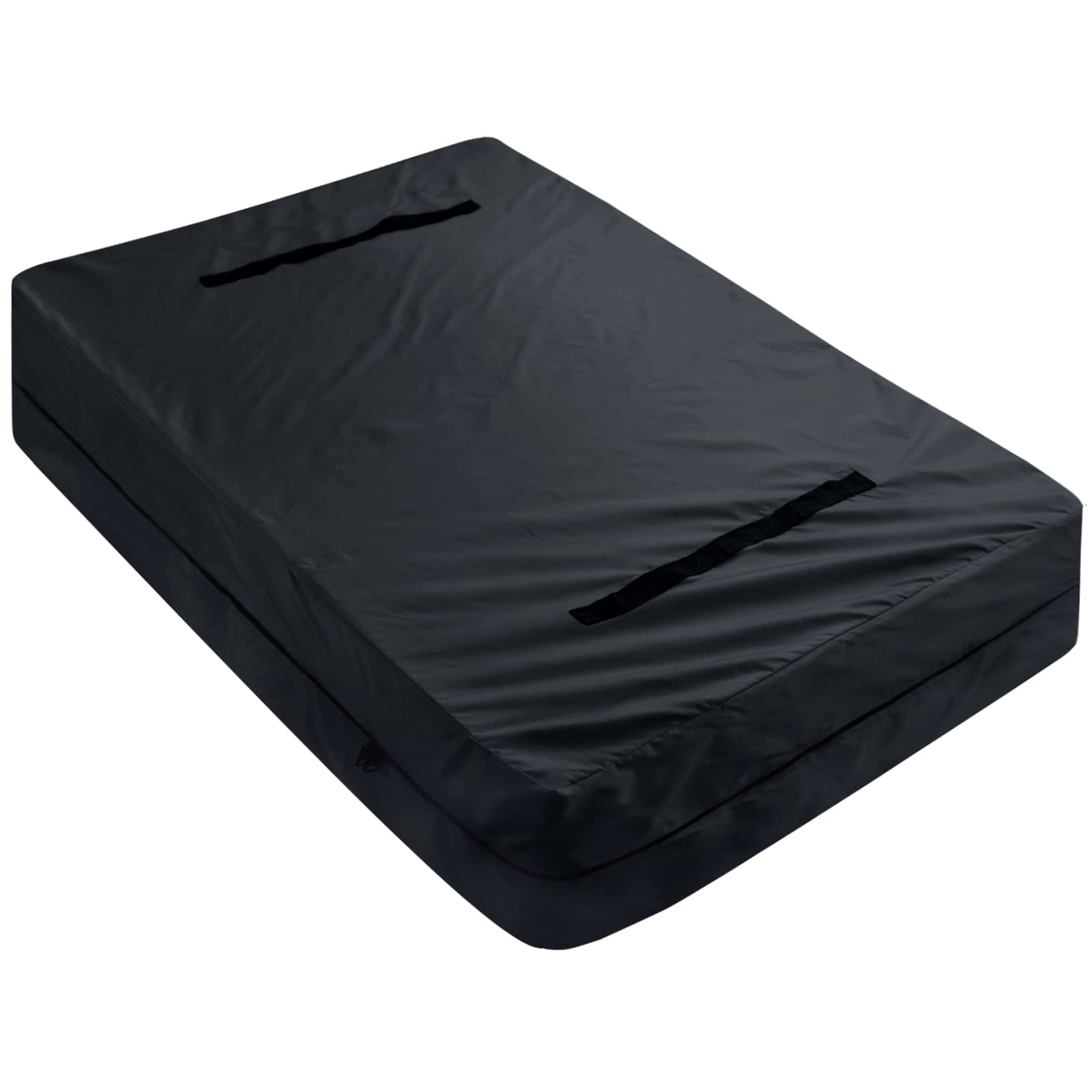 Waterproof Twin Mattress Cover for Moving & Storage - Heavy Duty Mattress Bag with Double Zipper, Adjustable Straps & Handles - Reusable Protective Mattress Encasement (Black) - Perfect for Home Moving, College Dorm Storage & Long-Term Mattress Protection