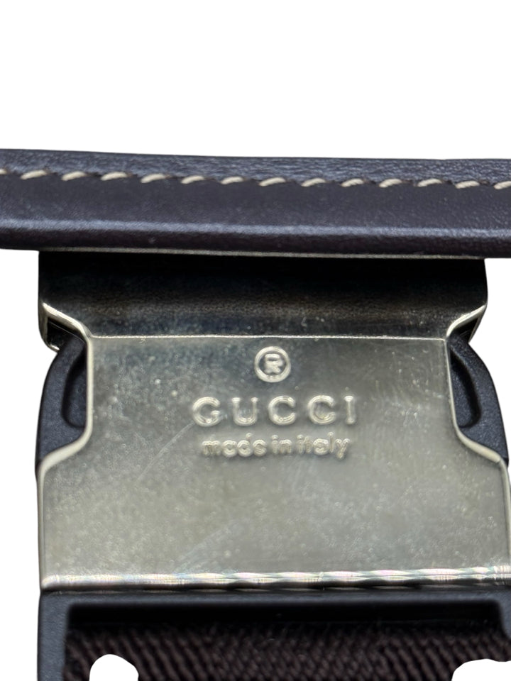 Gucci Supreme Medium Unisex Backpack - Tan Coated Canvas Travel Backpack for Men & Women | Perfect for School, Work & Outdoor Adventures