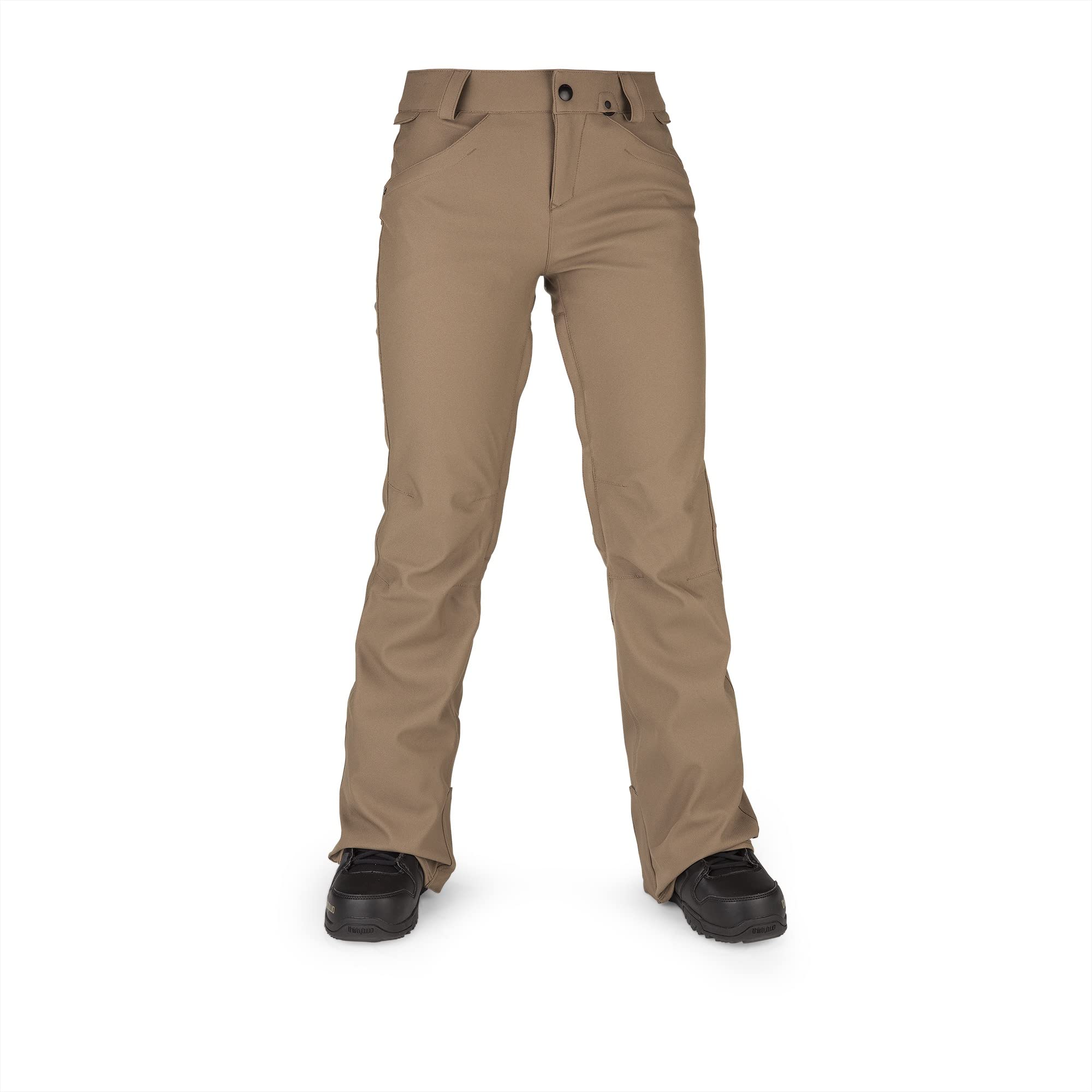 Volcom Species Stretch Pants for Men - Coffee Brown Size LG (US 11) 32 - Comfortable & Durable Outdoor Hiking & Casual Wear Pants