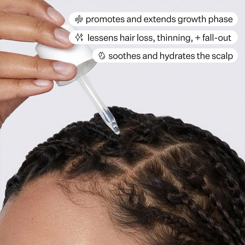 Act+Acre Cold Processed Stem Cell Serum for Hair Growth & Scalp Health - Vegan Hair Treatment for Thicker, Stronger Hair - Perfect for Daily Use & Damaged Hair Repair