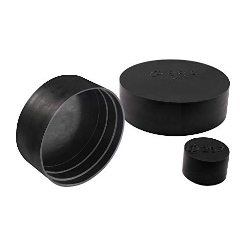 Black Pipe Caps 273mm OD for 10