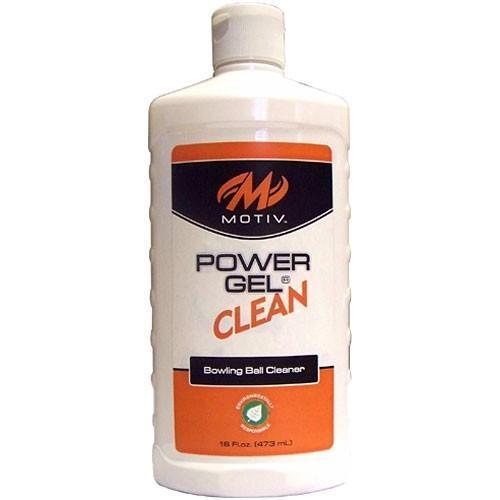 Motiv Power Gel Clean 16 oz. Bowling Ball Cleaner - Removes Oil & Dirt for Better Performance - Perfect for Pro Bowlers & League Players
