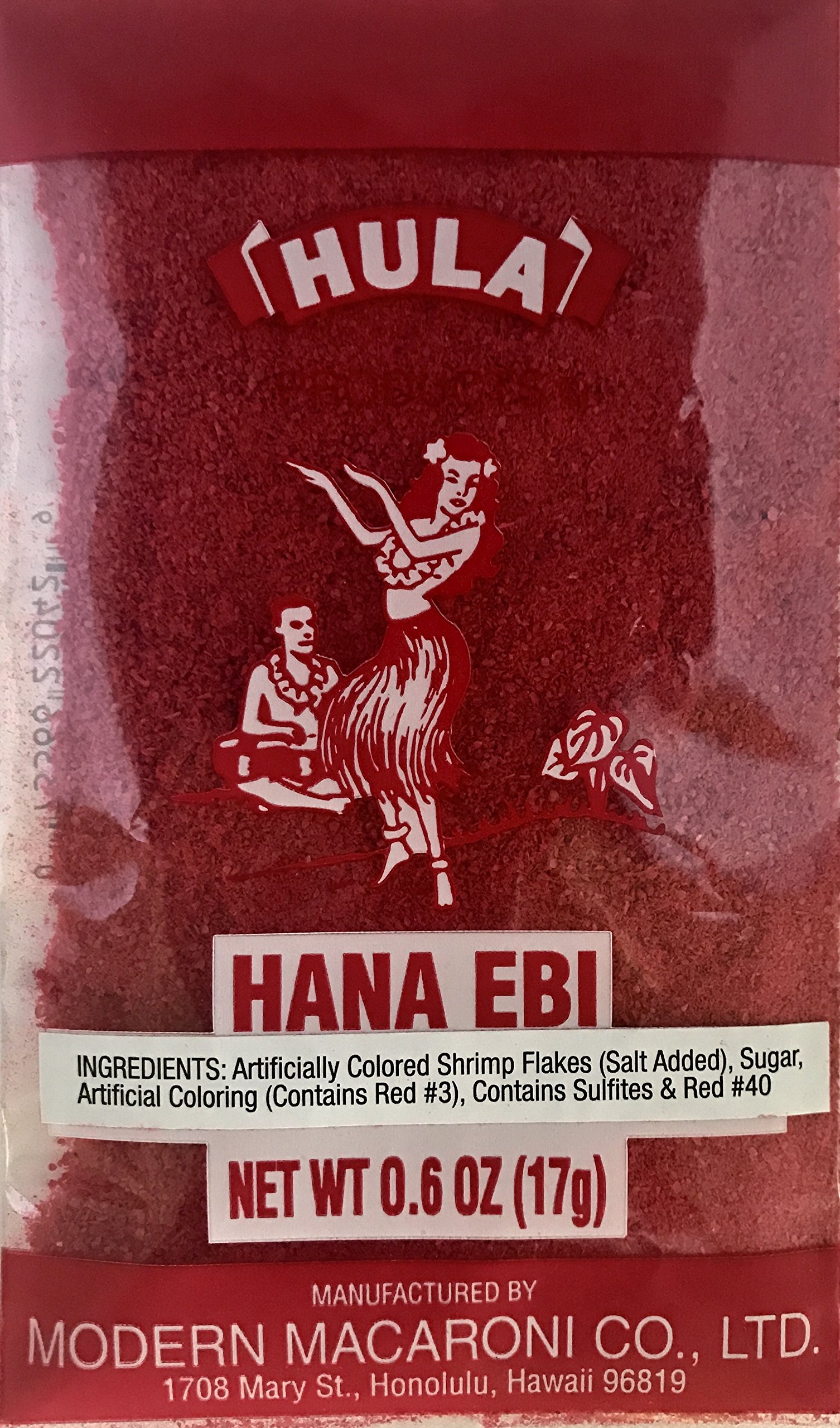 Hula Hana Ebi Red - Premium Hawaiian Shrimp Snack for On-the-Go, Parties & Healthy Snacking