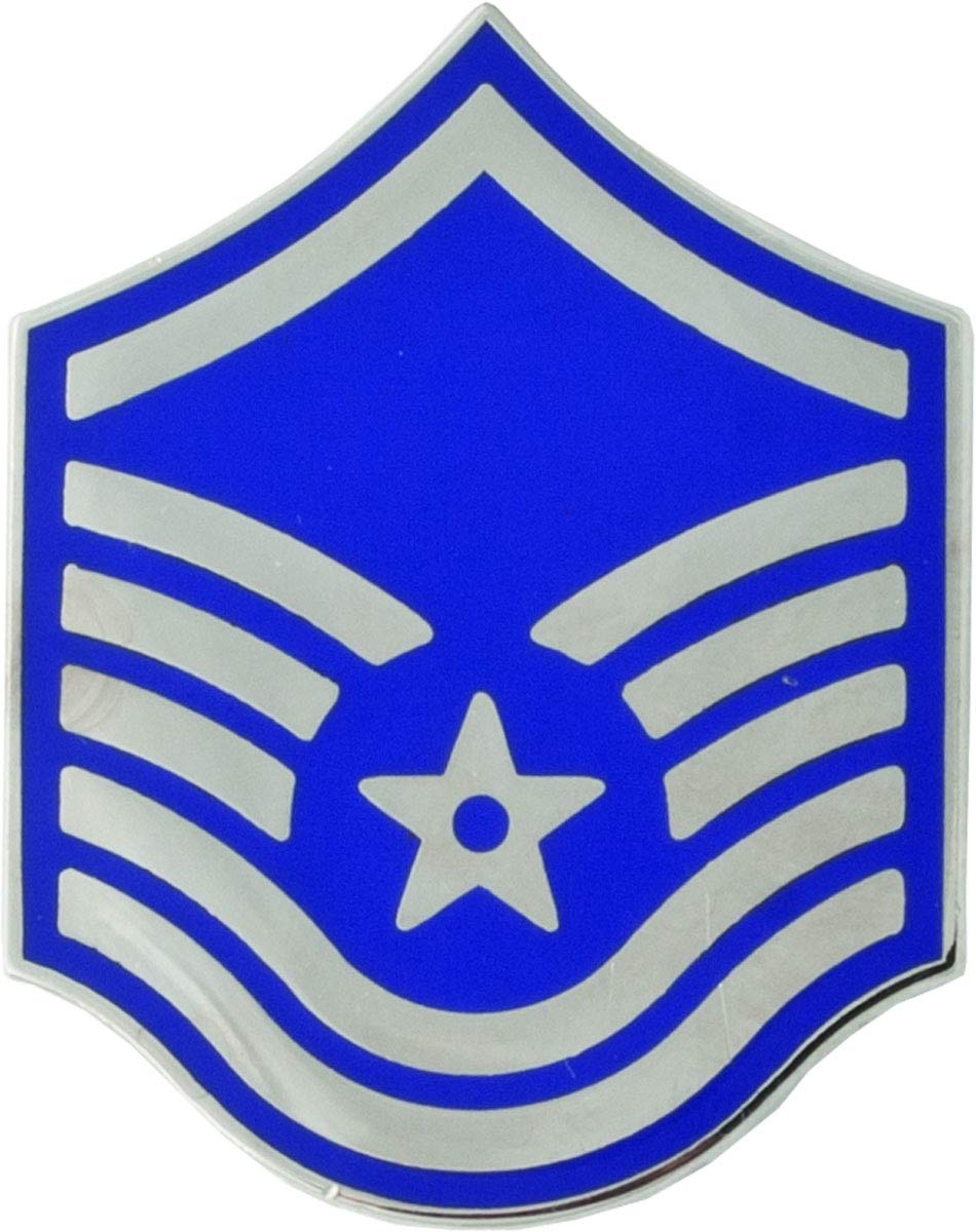 US Air Force No Shine Rank Insignia - Matte Finish Military Badges for Uniforms - Perfect for Dress Blues & Formal Occasions