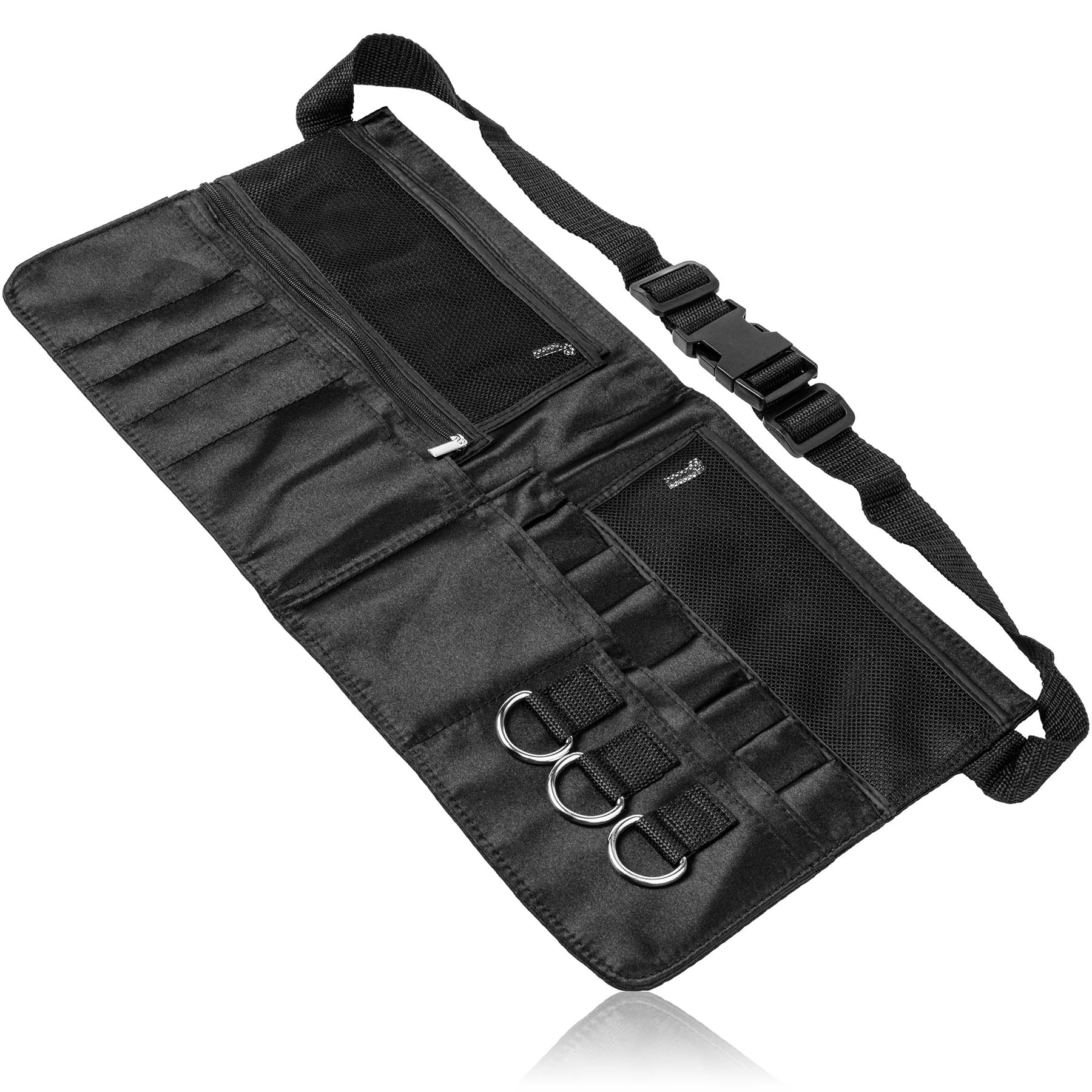 Urban Gal Collection Brush Apron Set - Professional Makeup Artist Organizer for Brushes & Tools | Perfect for Salon, Home, and Travel Use