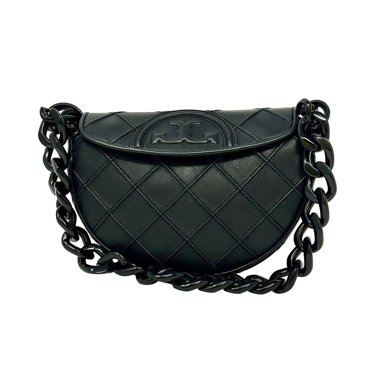 Tory Burch Leather Shoulder Bag for Women - Stylish Crossbody Purse with Adjustable Strap, Perfect for Work, Travel & Everyday Use
