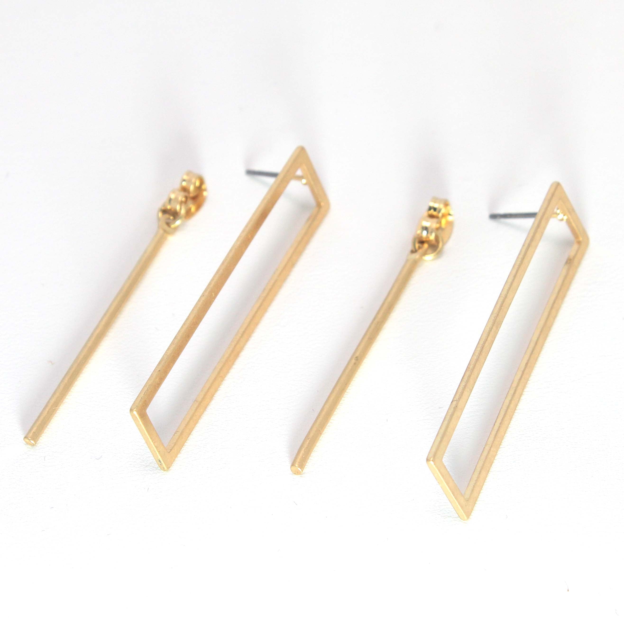 Stylish Front & Back Earrings for Women - Trendy Double-Sided Dangle Earrings for Parties & Everyday Wear