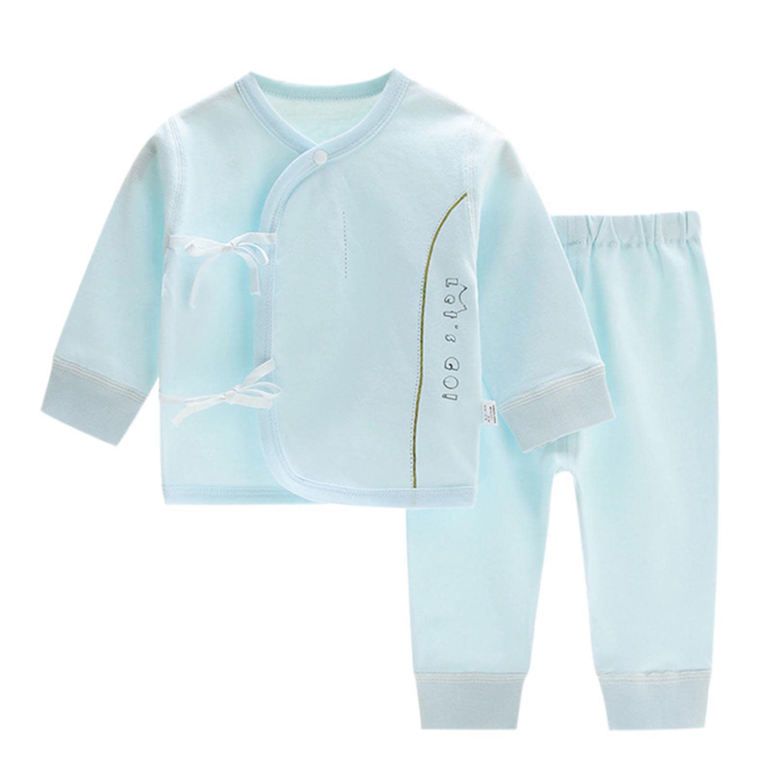 Baby Boy Outfits Newborn Clothes Set - Long Sleeve Pullover Sweatshirt, Romper Bodysuit & Pants | Soft Cotton Infant Wear for Playdates & Photo Shoots