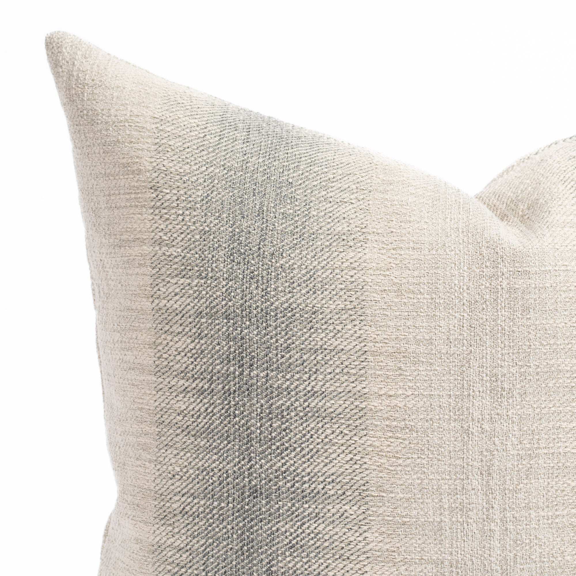 Tahoe Stripe 22x22 Decorative Throw Pillow Cover - Blue Smoke Design for Sofa, Bed & Home Decor