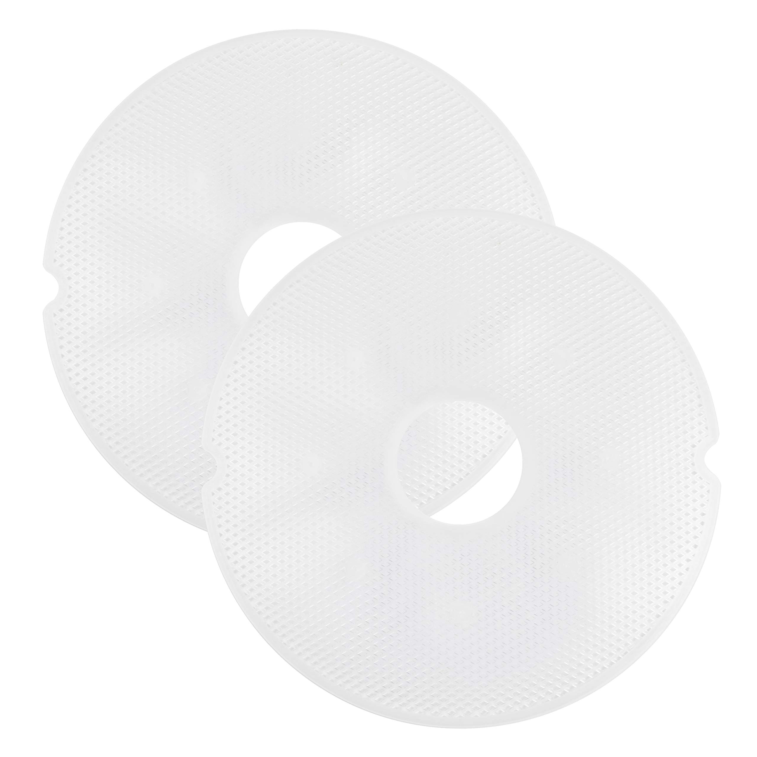Nesco FD-1018A Gardenmaster Pro Food Dehydrator for Jerky, Fruit, and Healthy Snacks | White Electric Food Dryer | Includes 2 NESCO LM-2-6 Round Plastic Mesh 13.5