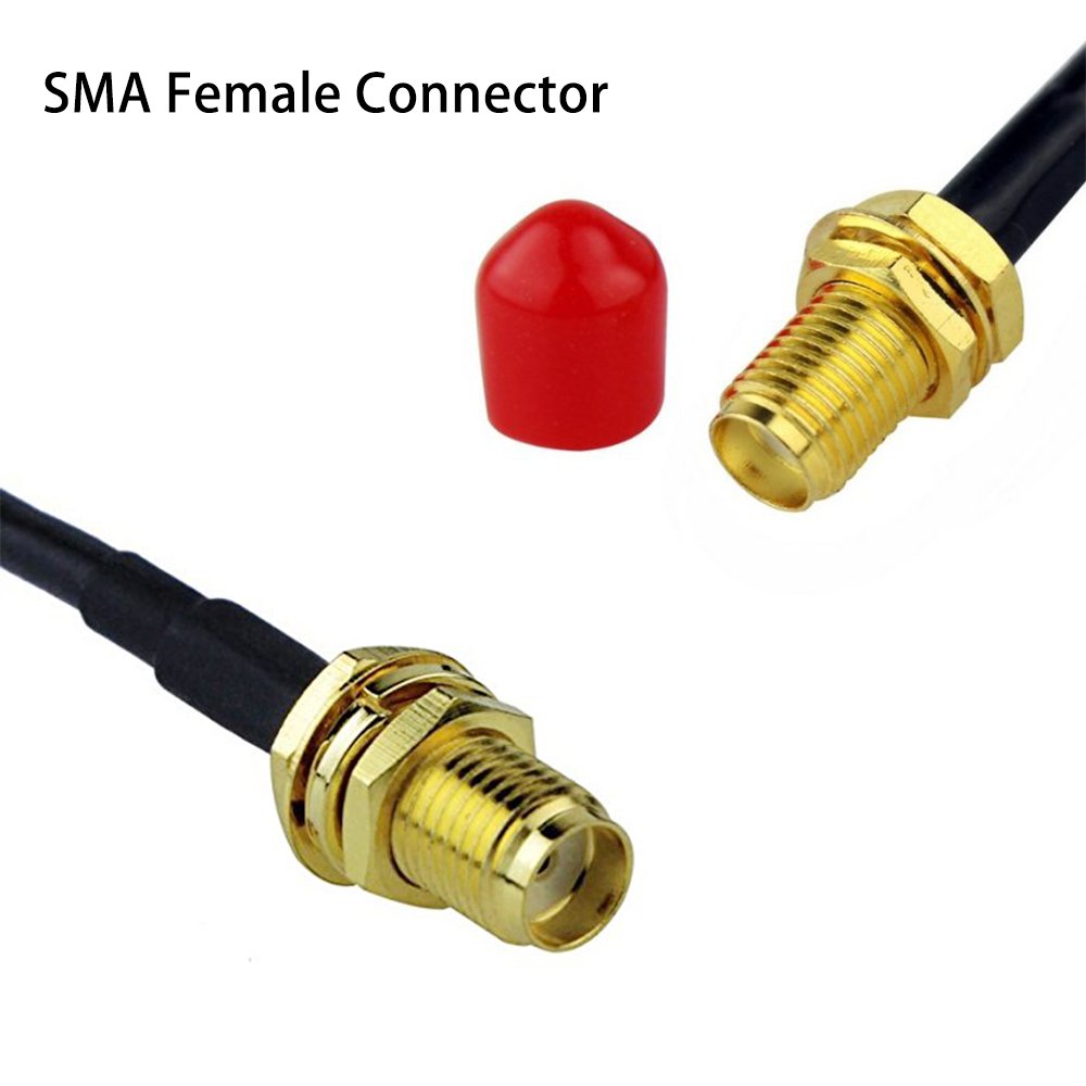 TengKo 400-470MHz UHF Vehicle Magnetic Mount Antenna 5W SMA-F for Kenwood Baofeng Two-Way Radios - Perfect for Trucking, Off-Roading & Emergency Communication