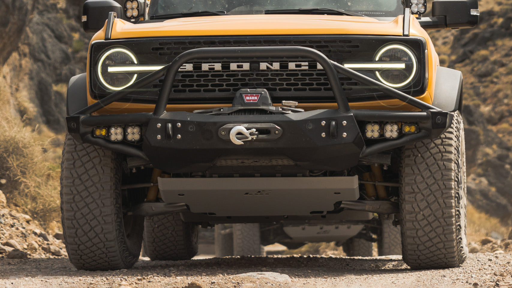 2022-2024 Ford Bronco CBI Off-Road Overland Front Skid Plate - Heavy Duty Protection for Rock Crawling & Trail Adventures