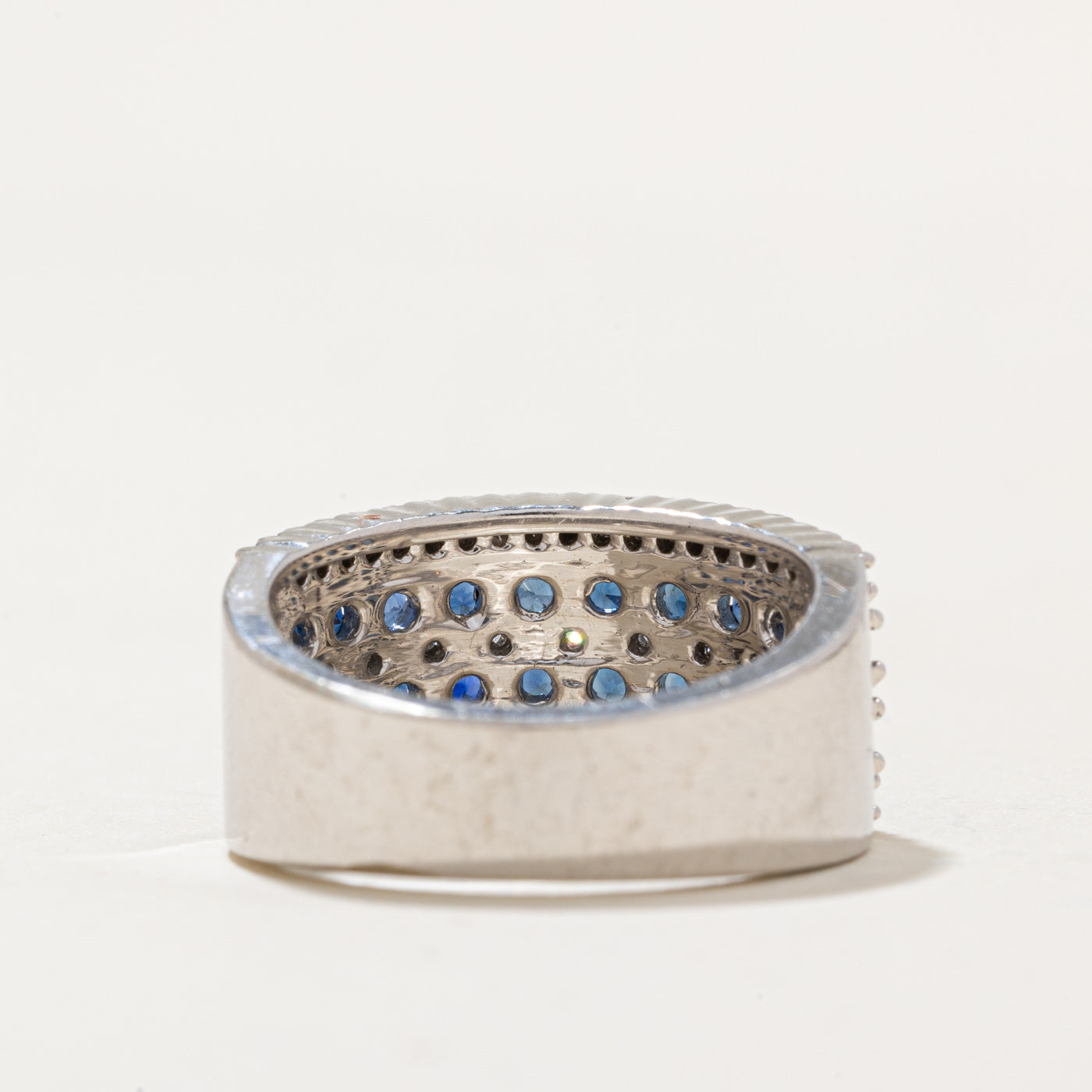 Exquisite 2.24ctw Sapphire & Diamond Cocktail Ring with 0.24ctw Diamonds | Size 5.75 | Elegant Jewelry for Evening Parties, Weddings & Special Occasions