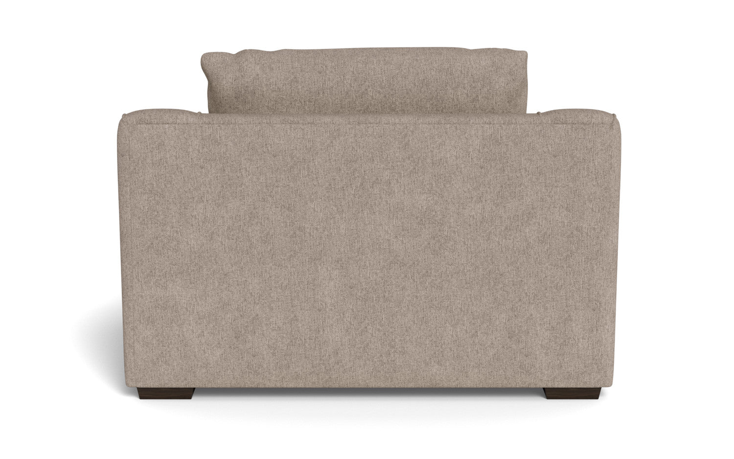 Austonian 56 Arm Chair - Modern Accent Chair with Upholstered Seat & Wooden Legs for Living Room, Bedroom, or Office - Comfortable Lounge Chair for Relaxing & Reading